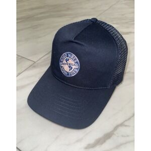 UNIVERSAL STUDIOS Good Vibes Good Times Trucker Hat Blue OSFM Unisex Snapback